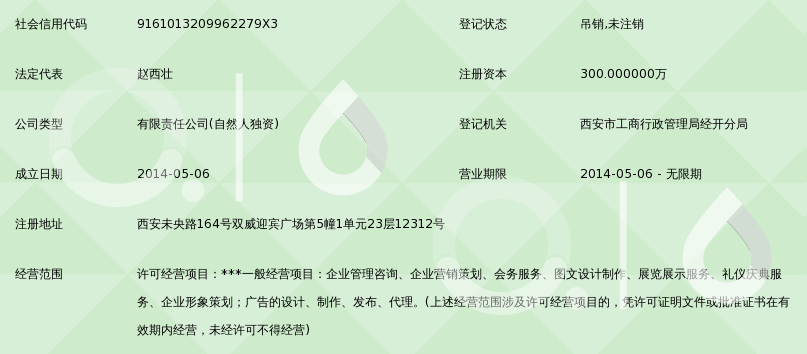 陜西問道文化傳媒企業信息策劃方案